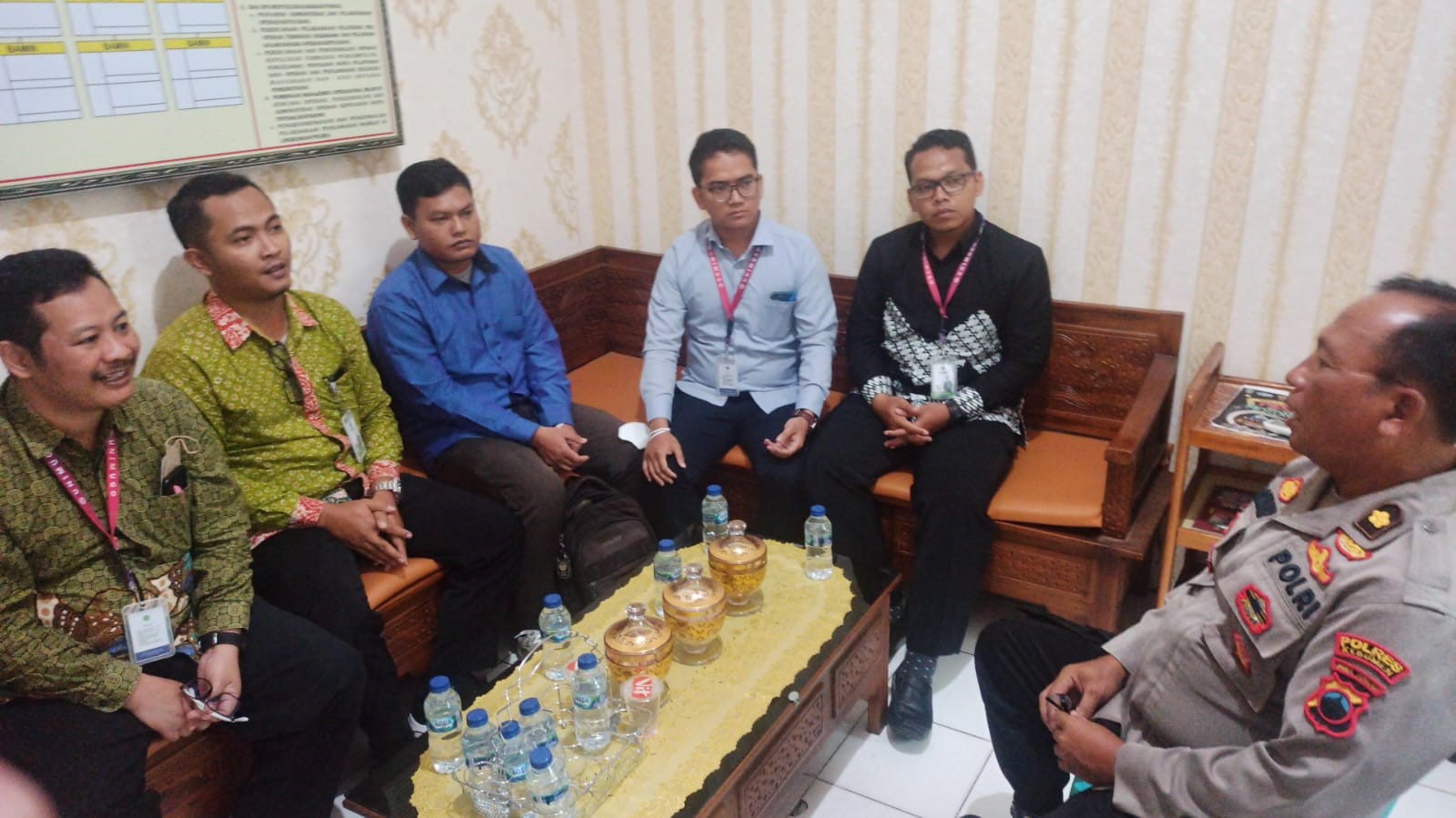 Kunjungan Dan Pembahasan MoU Di Polres Kebumen