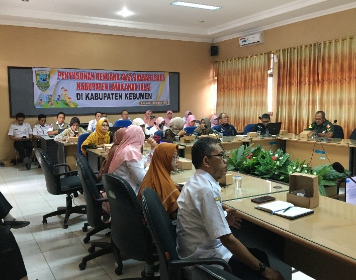 Peran Dosen Program Studi Hukum Universitas Muhammadiyah Gombong dalam Perancangan Rencana Aksi Daerah Kabupaten Layak Anak (KLA)