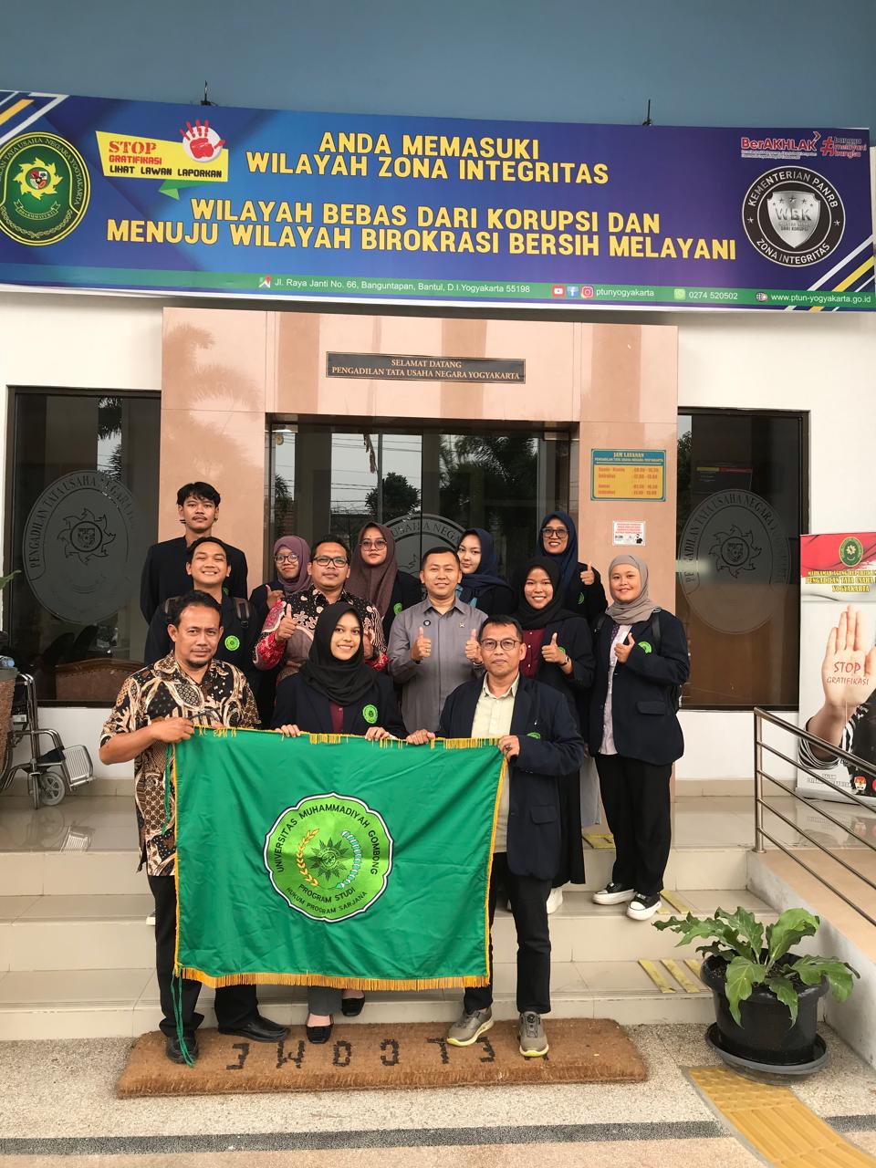Mahasiswa Hukum “Field Trip” ke Pengadilan Tata Usaha Negara Yogyakarta